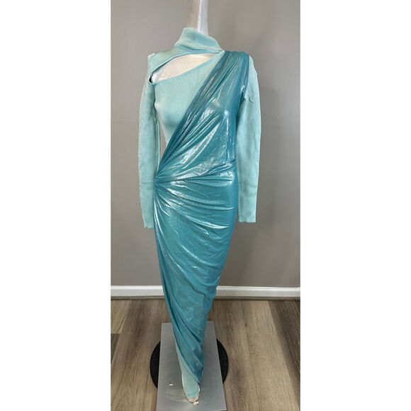 BAOBAB COLLECTION Elsa Midi Dress In Moana Size M $350 - Picture 3 of 9